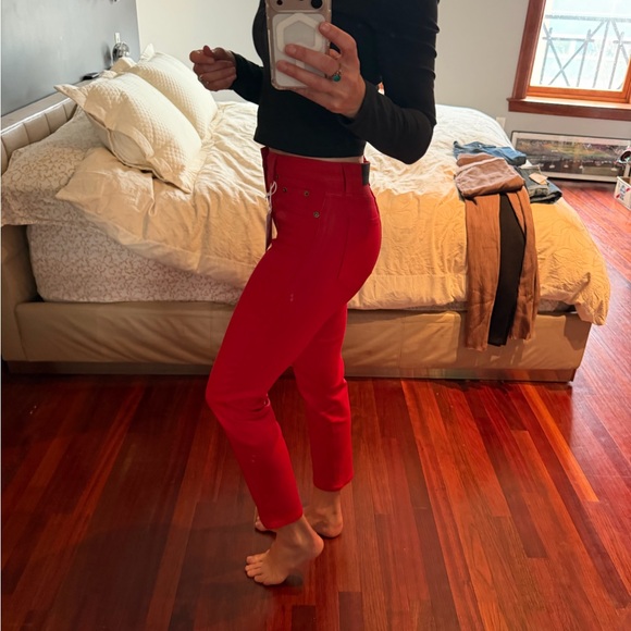 Pistol Red Jeans - Picture 3 of 9